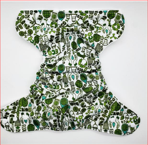 Couche en tissu pour bébés 100% coton biologique, couche-culotte de haute qualité - Product Image 3