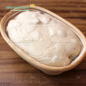 Hecho a mano personalizado de mimbre en espiral redondo pan probar cesta - Product Image 3