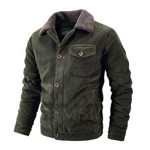 Oversized Winter <b>Suede</b> Leather <b>Jackets</b> for Men/Women OEM Service Available - Product Image 2