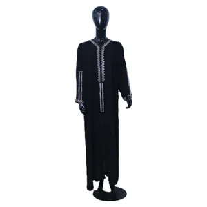 Hot Sale Ladies Summer Islamic Clothing Plus Size Prayer Spring 2024 Casual Wholesale Womens Abaya Casual Muslim Clothing Girls