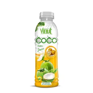 16,9 floz VINUT кокосовая вода с соком Yuzu