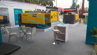 Compresseur d'air portable ATLAS COPCO XRHS 650 657cfm 300psi Moteur Commins / XRHS650