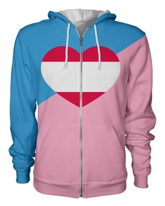 Âge Jouer Fétiche Fierté Drapeau Zip Sweat À Capuche - Product Image 3