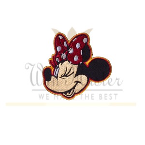 Patchs de broderie de logo personnalisé, en tissu sergé, mode, vente en gros, - Product Image 5