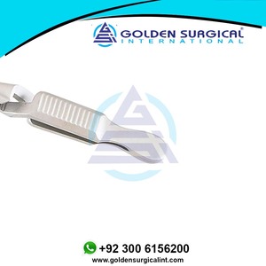 Pinza Hemostática Quirúrgica de Acero Inoxidable Dieffenbach Serrefine Bulldog, Instrumentos Oftálmicos Rectos - Product Image 4