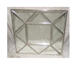 <b>Round</b> Large Venetian <b>Mirror</b> <b>with</b> Metal Pasted Fashionable Trending Design New Customized - Product Image 3