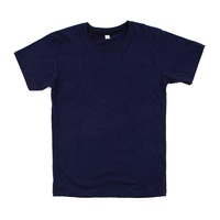 T-shirts vierges en gros 100 % coton uni à manches courtes pour hommes, impression personnalisée, haute qualité de Thaïlande