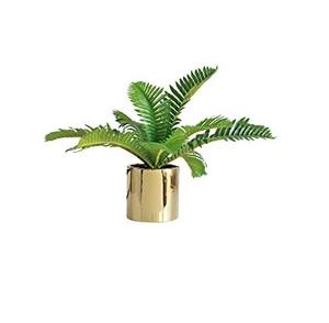 Pot de fleurs en laiton pour jardin et extérieur, mini-pot de fleurs en laiton pour emballage et vente personnalisés - Product Image 1