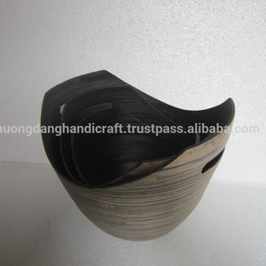 Bamboo bowl vietnam for Fruit/Salad/Snack - Product Image 2