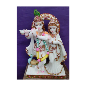 No.1 mejor calidad Vietnam mármol Radha Krishna Jugal Jodi Dios estatua - Product Image 1