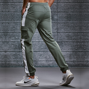 กางเกงกีฬาสำหรับผู้ชาย,กางเกงขายาวใส่เล่นฟิตเนสพร้อมโลโก้ของคุณเอง - Product Image 2