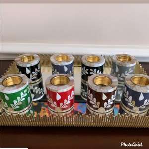 Plateau de service MOP poli avec incrustation d'os Style de décoration de la maison Animal Natural Crafts for Gulf UAE Dubai Oman - Product Image 6