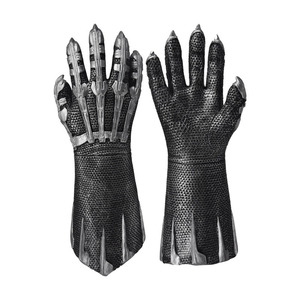 Masque de Panthère Noire, Gants de Panthère Noire, Masque en Latex d'Anime, Masque de Héros Marvel, Accessoires <span class=keywords><strong>Avengers</strong></span>, Cadeau d'Halloween, de Noël, d'Anniversaire - Product Image 5
