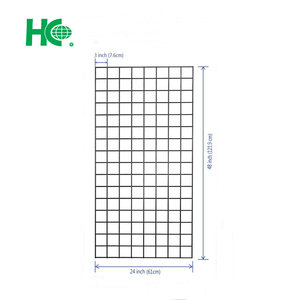 <b>Wire</b> Mesh <b>Grid</b> Panels Display Rack for Retail Store - Product Image 4