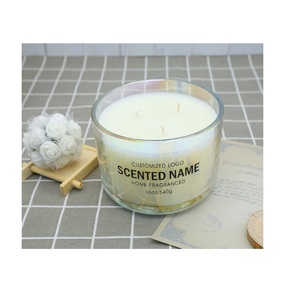 Bougies parfumées de luxe en forme d'œuf, boite en fer-blanc, pour cadeau de mariage, décoration de maison, de vacances - Product Image 1