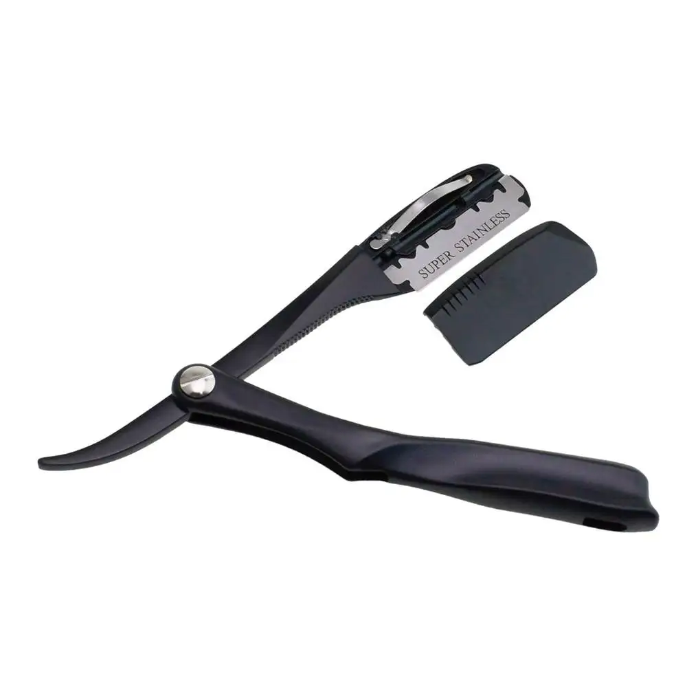 High-Quality stainless-steel blade Barber Razor for Throat Cutting Hairs disposable mens shaving razor For Sale