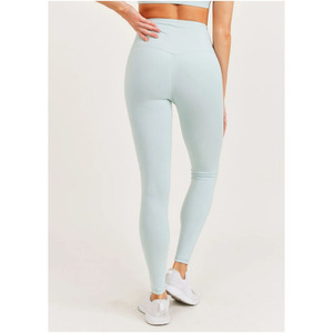 Customized -FRIENDLY SWEETHEART LIGHT BLUE HIGHWAIST LEGGINGS - Product Image 4