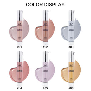 Botella cosmética personalizada para iluminar la cara, resaltador líquido, tubo de bomba, Etiqueta Privada, maquillaje, brillo líquido, palo resaltador - Product Image 5