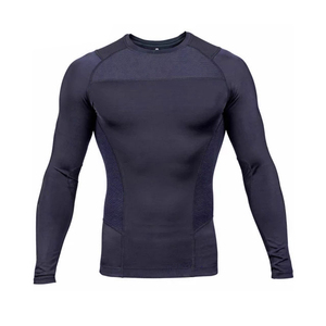 Men Sport Long Sleeve T-<b>Shirt</b> Slim Fit rash vest rashguard - Product Image 5