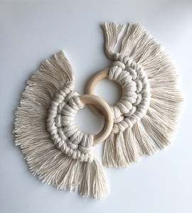 Macrame SONAJA de bebé/bebé mordedores/juguete del bebé - Product Image 1