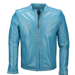 Wholesale Windproof Comfortable <b>Leather</b> <b>Jacket</b> <b>Men</b> <b>Leather</b> <b>Jacket</b> - Product Image 1
