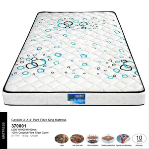 Matelas en fibre de noix de coco en Latex, taille Super unique, Anti-poussière, soins de la colonne vertébrale, garantie 10 ans, bon marché, pour chambre à coucher, maison malaisie - Product Image 2