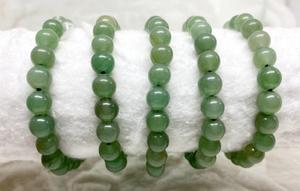 Figura de Ágata Verde, Cuentas Redondas para Feng Shui, Terapia de Sanación, Meditación, Joyería al por Mayor, Hecho a Mano - Product Image 4