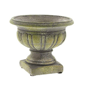 Macetas grandes de lujo para flores, macetas de metal decorativas modernas para jardín y exteriores - Product Image 4