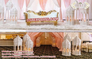 Muslim Walima Stage Decoration <b>Frames</b> Hindu <b>Wedding</b> Fiber Decoration Props Muslim <b>Wedding</b> Stage Fiber Props - Product Image 5