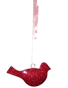 Printed Decal Metal Heart-Shaped New Design Tree <b>Decoration</b> High Quality <b>Christmas</b> Hanging Rope Ornament - Product Image 6