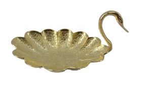 Gold Plated Serving Bowl Duck Style Gift <b>Item</b> Bowl Unique Design Gold Dry Fruit Bowl Home and Table <b>Decor</b> - Product Image 2