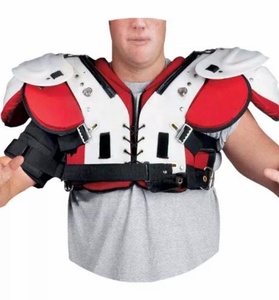 Almohadilla de hombro de fútbol americano, protector de pecho de rugby, almohadillas de fútbol proactivas - Product Image 2