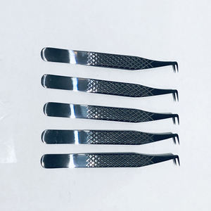 แหนบสเตนเลสปลายตรงและโค้ง,สำหรับต่อขนตาปลอม - Product Image 6