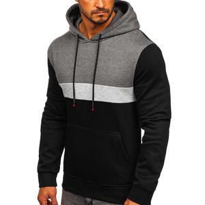 Monki Sweat-shirt à capuche surdimensionné en polyester bleu pour hommes et femmes, vêtements d'hiver teints unis avec broderie personnalisée de haute qualité - Product Image 6