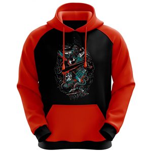 High quality drop shipping available digital printing sublimation hoodies men cheap pull over hoodies sweatshirt - Product Image 5