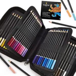 Professionele Kunst Levert Veel Gekleurde Schetsen Kit Grafiet Houtskool Potloden 35 Stuks Professionele L Kunstenaars Tekenen Potloden Set