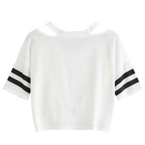 Top corto liso de Color liso para mujer, top de la mejor calidad - Product Image 6