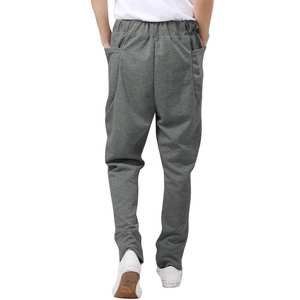 Pantalon de survêtement pour hommes de haute qualité à taille élastique et à l'entrejambe Pantalon cargo de sport d'hiver avec poche unisexe - Product Image 4