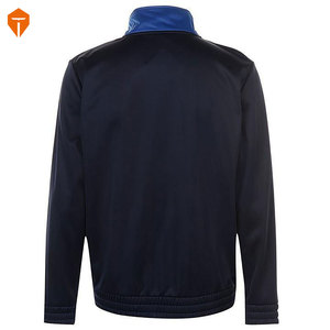 Chándal ajustado rojo OEM para hombre, chándal con capucha y cremallera, para correr, venta al por mayor - Product Image 6