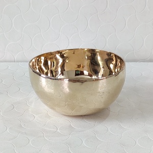 Cuenco de canto tibetano de esmalte metálico para la paz del alma - Product Image 3