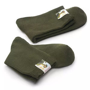 Cheap Double Needle Knit <b>Knee</b> <b>High</b> Green Winter <b>Socks</b> for Men <b>Knee</b> <b>High</b> 100% Cotton <b>Socks</b> for Men - Product Image 6