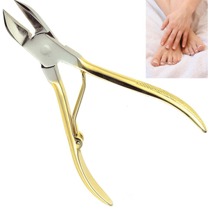 Stainless Steel Nail Art Cuticle Nippers Manicure Scissors Cuticle Clippers Trimmer Dead Skin <b>Remover</b> Cutters Finger Care Tool - Product Image 4