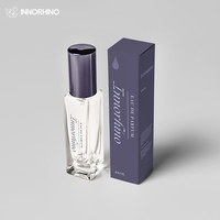 Emballage de parfum de luxe, flacon en verre, vaporisateur fin, rechargeable, 30 ml, 50 ml, 100 ml, flacon de parfum personnalisé avec boîte