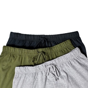 Pantalones Cortos Casuales de Algodón para Hombre, Ligeros, para Verano, Cintura Elástica, Cómodos para Uso Diario - Product Image 5