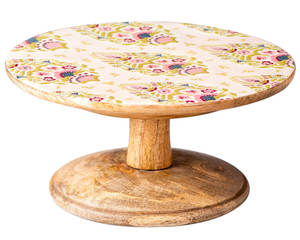 ที่วางเค้กไม้เครื่องครัวและที่ทำจากไม้สำหรับวางเค้กที่บ้านและปาร์ตี้ตกแต่งเค้กไม้ - Product Image 1