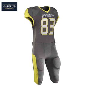 Pakistan Fabriqué Sublimé Uniforme de Football Américain Sergé Avec Équipe Personnalisée - Product Image 4