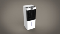 Pendingin Udara Evaporatif Elektrik Tipe Lantai dengan Kapasitas Air Besar 15.5L untuk Penggunaan Rumah Tangga