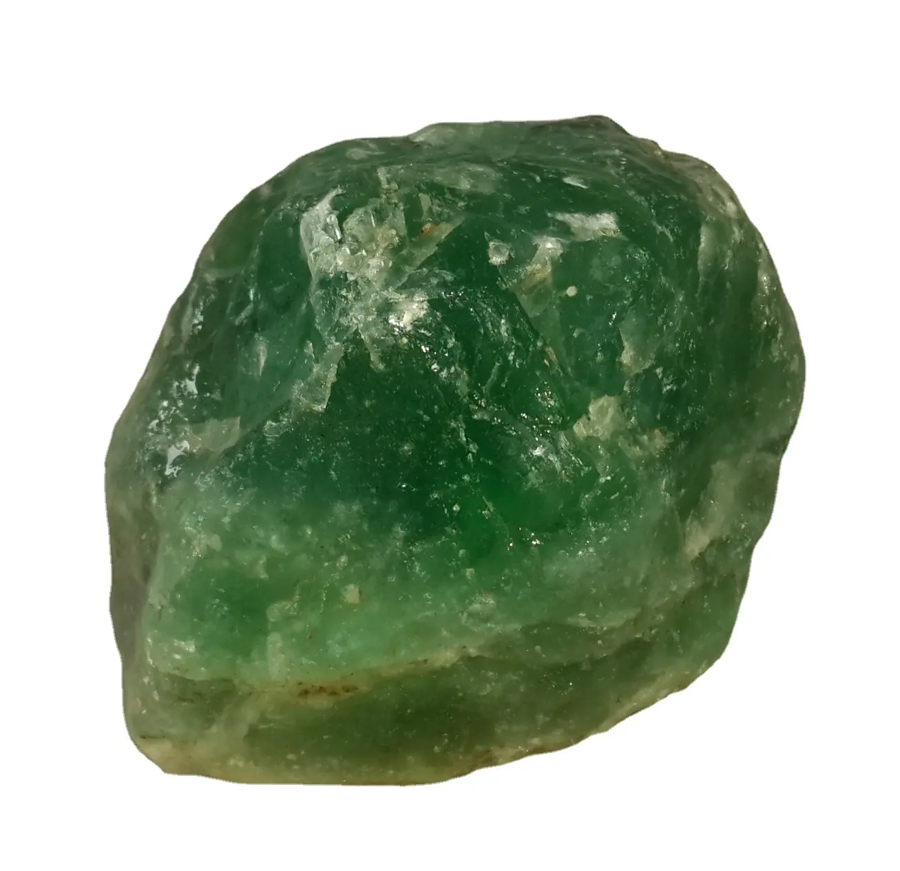 Natural Verde Fluorita Áspera Pedra Preciosa Qualidade Fina Esmeralda Como Parece