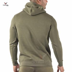 Haute Qualité Coton Polaire Pull À Capuche Longue Ligne Gym Sweat pour Fitness Personnalisé Plus La Taille Sport Brodé À Capuche - Product Image 2