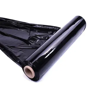 5-150 Micron Black Plastic PE Mulch Film Roll Polyethylene Ground Cover Waterproof film für landwirtschaft
